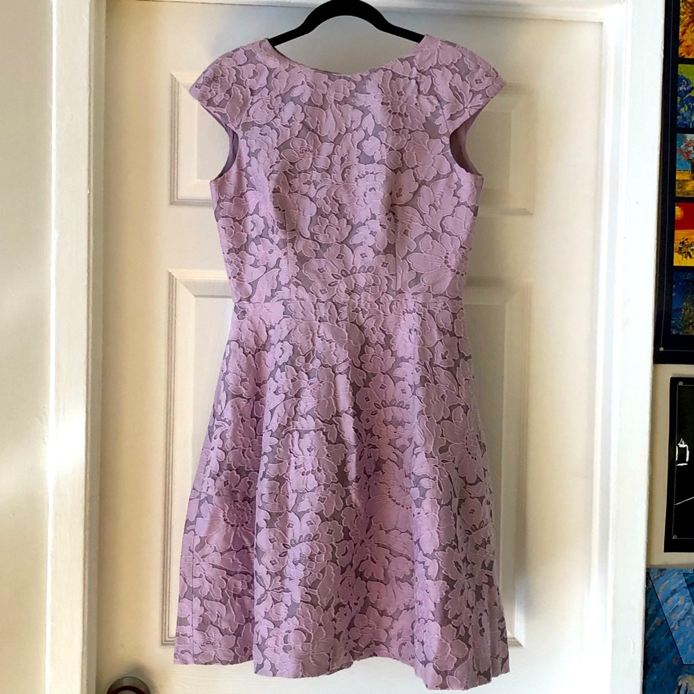 Beautiful Carolina Herrera pale rose dress.